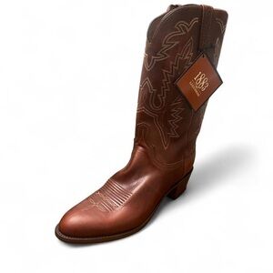 Lucchese Chestnut Brown Western Cowboy Boot